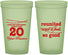 Custom Class Reunion 22 oz Glow In The Dark Cups - Class Of 2007 20 Year | 140011