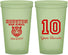 Custom Class Reunion 22 oz Glow In The Dark Cups - Class Of 2017 10 Year | 140015
