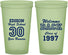Custom Class Reunion 22 oz Glow In The Dark Cups - Class Of 1997 30 Year | 140022