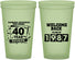Custom Class Reunion 22 oz Glow In The Dark Cups - Class Of 1987 40 Year | 140028