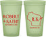 Custom Wedding 22 oz Glow In The Dark Cups - Wisconsin | 148