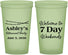 Custom Retirement 22 oz Glow In The Dark Cups - 7 Day Weekends | 150004