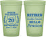 Custom Retirement 22 oz Glow In The Dark Cups - Police Officer | 150011