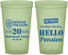 Custom Retirement 22 oz Glow In The Dark Cups - Police Officer | 150013