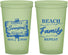 Custom Family Reunion 22 oz Glow In The Dark Cups - Beach Family Repeat | 160013