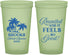 Custom Family Reunion 22 oz Glow In The Dark Cups - Beach Reunited | 160017