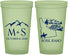 Custom Wedding 22 oz Glow In The Dark Cups - Idaho | 161