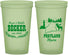 Custom Wedding 22 oz Glow In The Dark Cups - Maine | 168