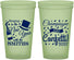 Custom New Years 22 oz Glow In The Dark Cups - 2027 Confetti | 170003
