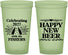 Custom New Years 22 oz Glow In The Dark Cups - 2027 Happy New Beer | 170004