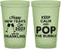 Custom New Years 22 oz Glow In The Dark Cups - 2027 Pop The Bubbly | 170006