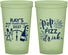Custom New Years 22 oz Glow In The Dark Cups - 2027 Pop Fizz Drink | 170007