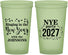 Custom New Years 22 oz Glow In The Dark Cups - 2027 Ringing In | 170013
