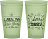 Custom New Years 22 oz Glow In The Dark Cups - 2027 Cheers | 170018