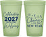Custom New Years 22 oz Glow In The Dark Cups - 2027 Cheers | 170019