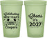 Custom New Years 22 oz Glow In The Dark Cups - 2027 Cheers | 170024