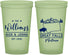 Custom Wedding 22 oz Glow In The Dark Cups - Montana | 175