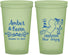 Custom Wedding 22 oz Glow In The Dark Cups - New Jersey | 179