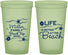 Custom Family Vacation 22 oz Glow In The Dark Cups - Life Is Better At The Beach | 180001
