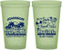 Custom Family Vacation 22 oz Glow In The Dark Cups - Sun And Sand Beach | 180007