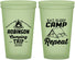 Custom Family Vacation 22 oz Glow In The Dark Cups - Eat Sleep Camp Repeat | 180014