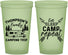 Custom Family Vacation 22 oz Glow In The Dark Cups - Camping Trip | 180016