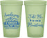 Custom Family Vacation 22 oz Glow In The Dark Cups - Ski Trip Peaks | 180023
