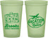 Custom Family Vacation 22 oz Glow In The Dark Cups - Road Trip Plane | 180052