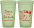 Custom Wedding 22 oz Glow In The Dark Cups - North Carolina | 182