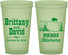 Custom Wedding 22 oz Glow In The Dark Cups - Oklahoma | 185