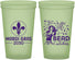 Custom Mardi Gras 22 oz Glow In The Dark Cups - Bead Catcher Nola | 190000