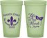 Custom Mardi Gras 22 oz Glow In The Dark Cups - Life Of The Mardi | 190004