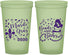 Custom Mardi Gras 22 oz Glow In The Dark Cups - Beads And Boobs | 190005