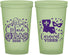 Custom Mardi Gras 22 oz Glow In The Dark Cups - Fleur De Lis Carnaval | 190012
