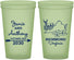 Custom Wedding 22 oz Glow In The Dark Cups - Virginia | 195