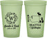 Custom Wedding 22 oz Glow In The Dark Cups - Washington | 196