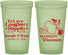 Custom Wedding 22 oz Glow In The Dark Cups - Wisconsin | 198