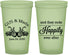 Custom Wedding 22 oz Glow In The Dark Cups - Happily Ever After Motorcycle | 200