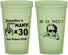 Custom Birthday 22 oz Glow In The Dark Cups - 30th | 20000