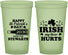 Custom St Patricks Day 22 oz Glow In The Dark Cups - Irish My Liver Hurts | 200000