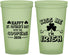 Custom St Patricks Day 22 oz Glow In The Dark Cups - Kiss Me I Am Irish | 200004