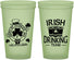 Custom St Patricks Day 22 oz Glow In The Dark Cups - Irish Drinking Team | 200006