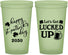 Custom St Patricks Day 22 oz Glow In The Dark Cups - Lucked Up | 200007