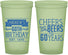 Custom Birthday 22 oz Glow In The Dark Cups - Cheers Beers To 60 Years | 20001