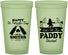 Custom St Patricks Day 22 oz Glow In The Dark Cups - Lets Get The Paddy Started | 200014