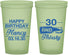 Custom Birthday 22 oz Glow In The Dark Cups - 30 And Thirsty | 20014