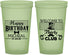 Custom Birthday 22 oz Glow In The Dark Cups - 30th | 20018