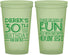 Custom Birthday 22 oz Glow In The Dark Cups - 30th Three Decades Of Fun | 20020
