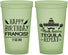Custom Birthday 22 oz Glow In The Dark Cups - Fiesta Siesta Tequila | 20030