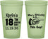 Custom Birthday 22 oz Glow In The Dark Cups - 18th | 20046
